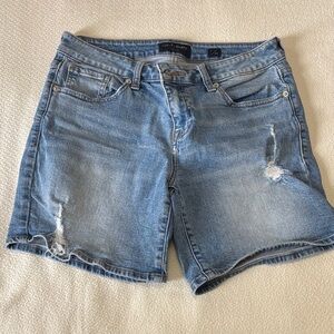 Lucky Brand Light Blue Distressed Jean Shorts